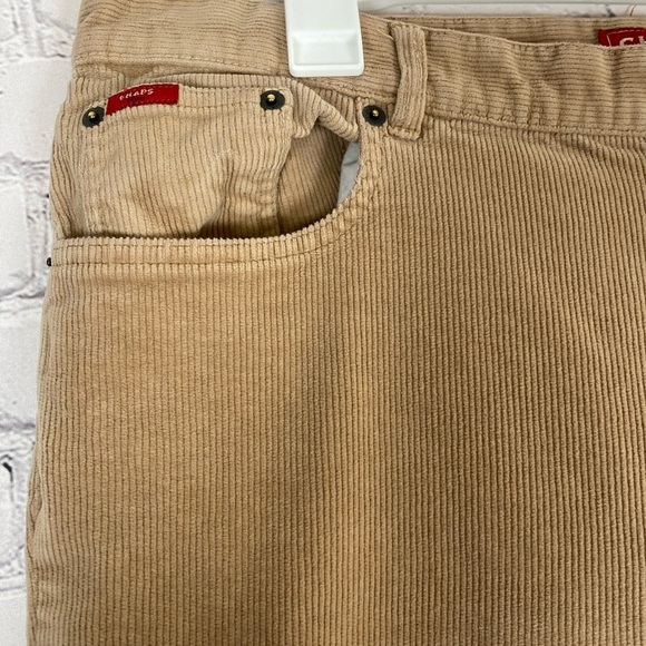 Chaps Tan Corduroy Cords size 16 - Picture 2 of 8